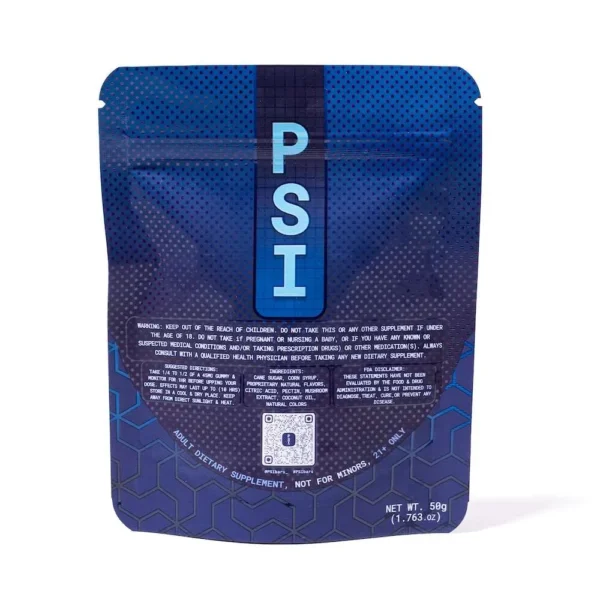 PSI Blue Raspberry Gummies