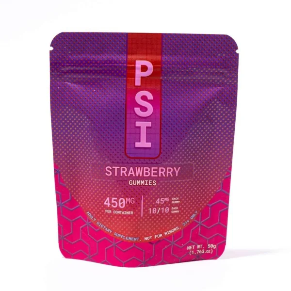 PSI Strawberry Gummies