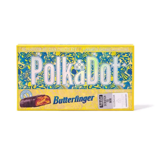 Polkadot Butterfinger Chocolate Bar