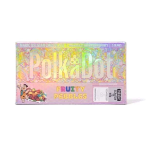 Polkadot Fruity Pebbles Chocolate Bar